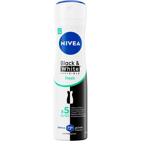 NIVEA Black & White Invisible Fresh Deodorant Spray 150 ML
