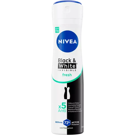 NIVEA Black & White Invisible Fresh Deodorant Spray 150 ML