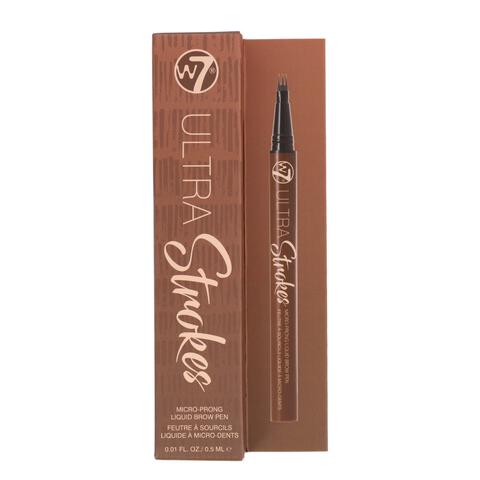 W7 Ultra Stroke Micro Prong Liquid Brow Pen Bruin