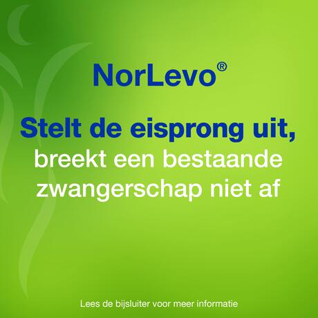 Norlevo Levonorgestrel Morning After Pil 1,5 mg
