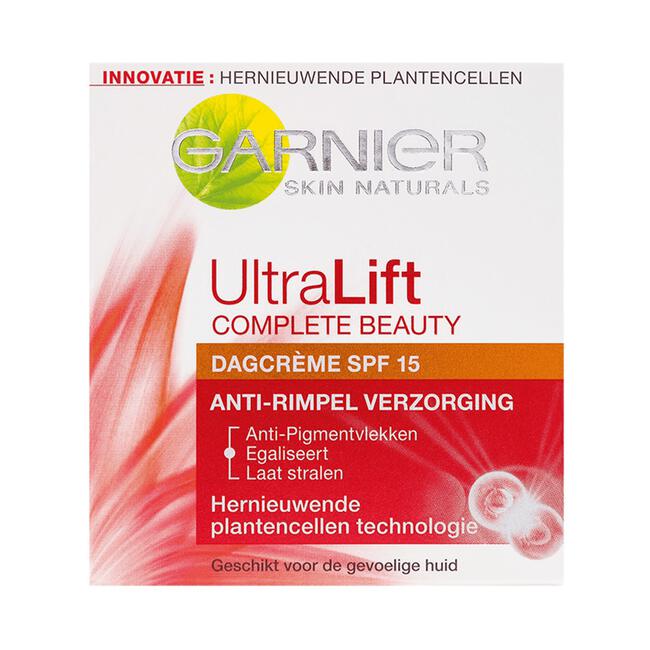 Garnier SkinActive UltraLift Anti-Rimpel Dagcrème SPF15 50 ML
