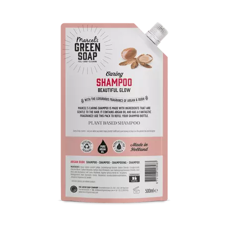 Marcel's Green Soap Shampoo Argan & Oudh Refill 500 ML