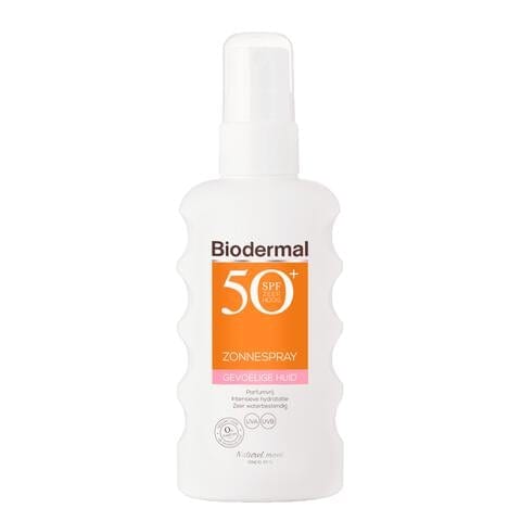 Biodermal Gevoelige Huid Zonnebrand Spray SPF 50+ 175 ML