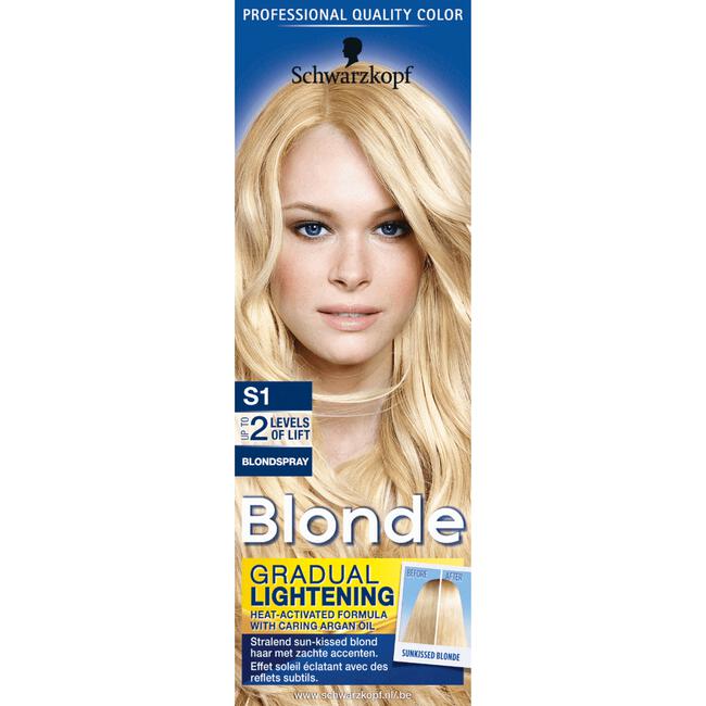 Schwarzkopf Blonde Lightening Blondspray S1 Blonde