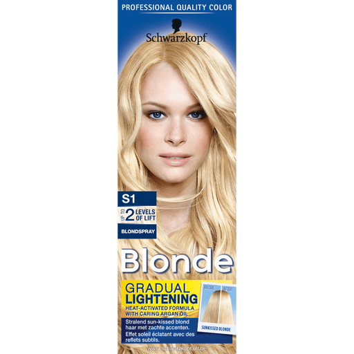 Schwarzkopf Blonde Lightening Blondspray S1 Blonde