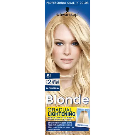 Schwarzkopf Blonde Lightening Blondspray S1 Blonde