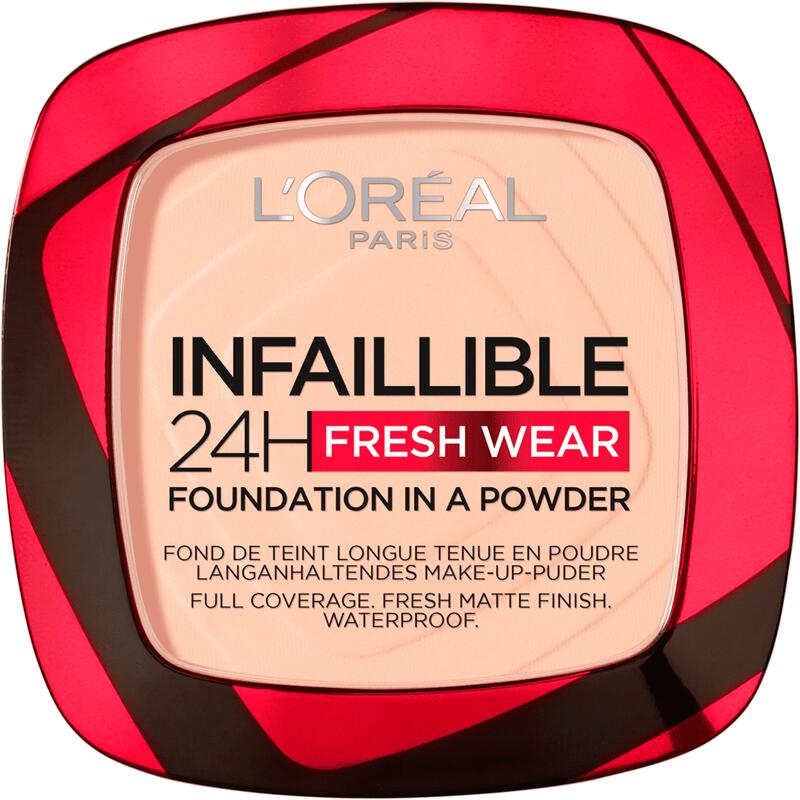L'Oréal Paris Infaillible 24H Fresh Wear Foundation Powder 180 Rose Sand