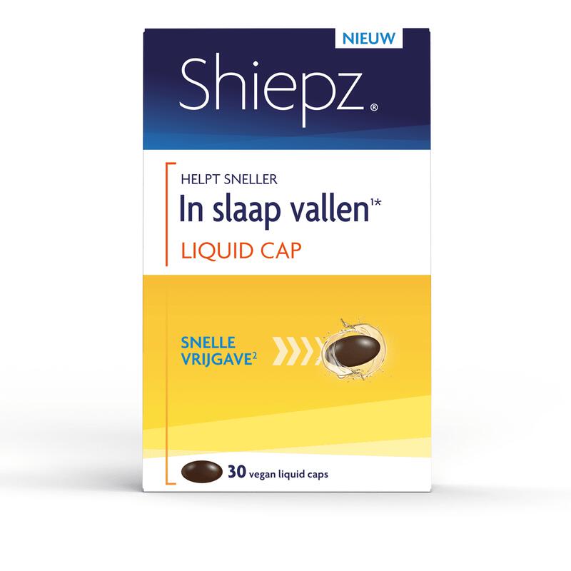 Shiepz Helpt In Slaap Vallen Liquid Cap 30 stuks