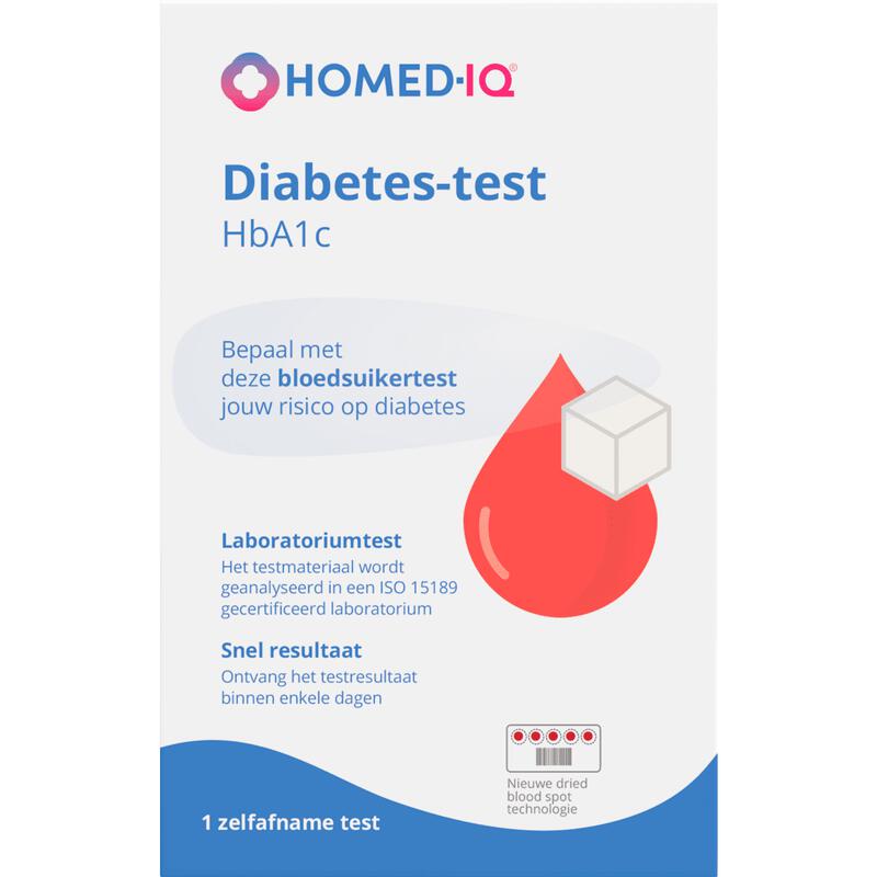 Homed-IQ Bloedsuiker Test (HbA1c) 1 stuk
