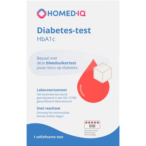 Homed-IQ Bloedsuiker Test (HbA1c) 1 stuk