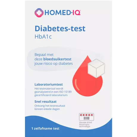Homed-IQ Bloedsuiker Test (HbA1c) 1 stuk