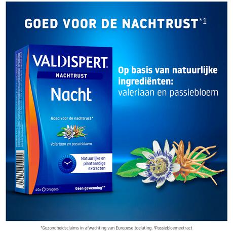 Valdispert Nacht 40 tabletten