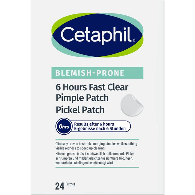 Cetaphil 6 Hour Fast Clear Acne Patch 24 stuks