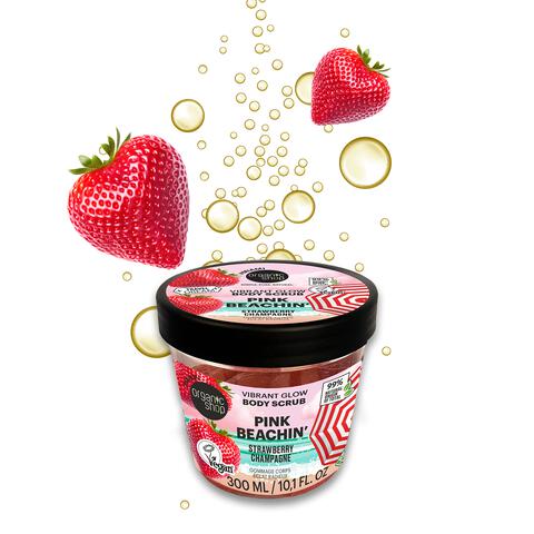 OS Pink Beachin B-Scrub Vibrant Glow Strawberry 300 ML
