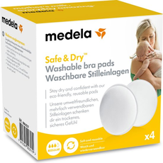 Medela Wasbare Zoogcompressen 4 stuks