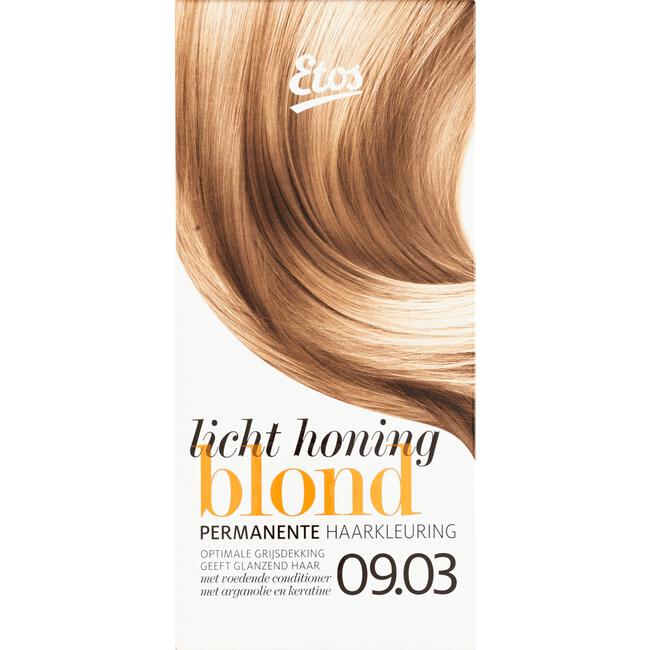 Etos Permanente Haarkleuring 09.03 Licht Honing Blond 120 ML