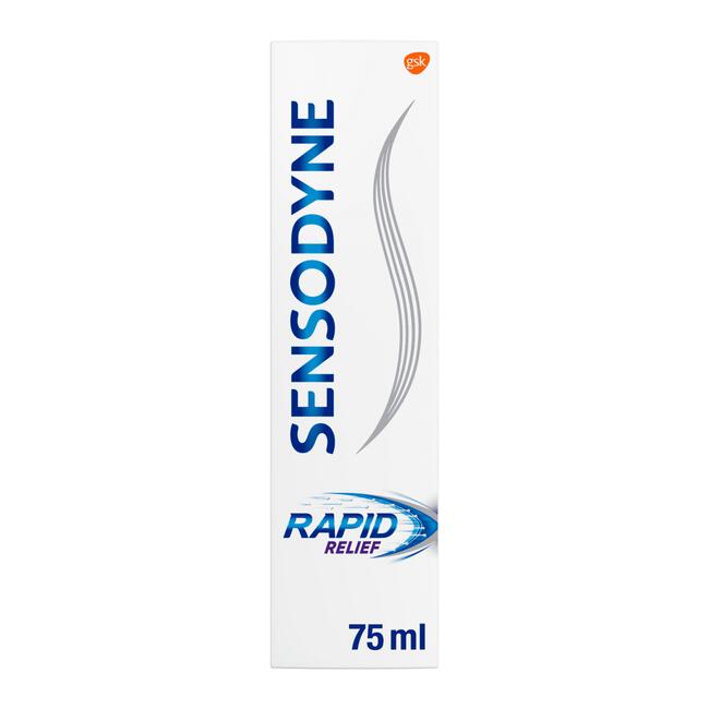 Sensodyne Rapid Relief Tandpasta Voor Gevoelige Tanden 75 ml