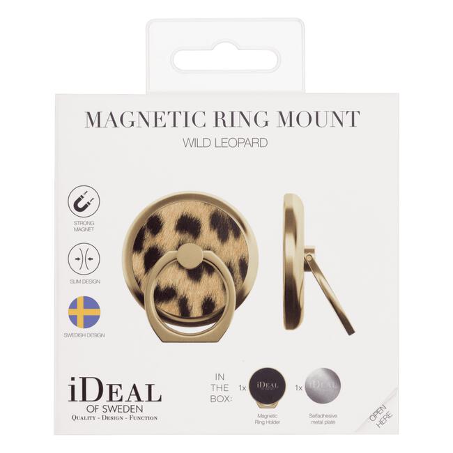 IDEAL OF SWEDEN Magnetic Ring Mount Wild Leopard 