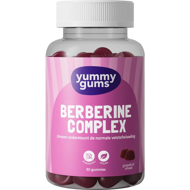 Yummygums Berberine Suikervrije Gummies 30 stuks