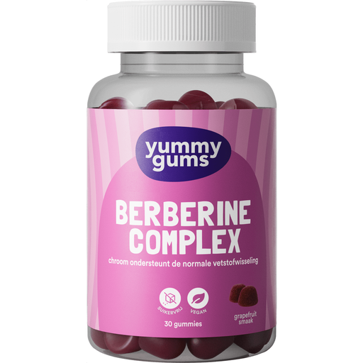 Yummygums Berberine Suikervrije Gummies 30 stuks