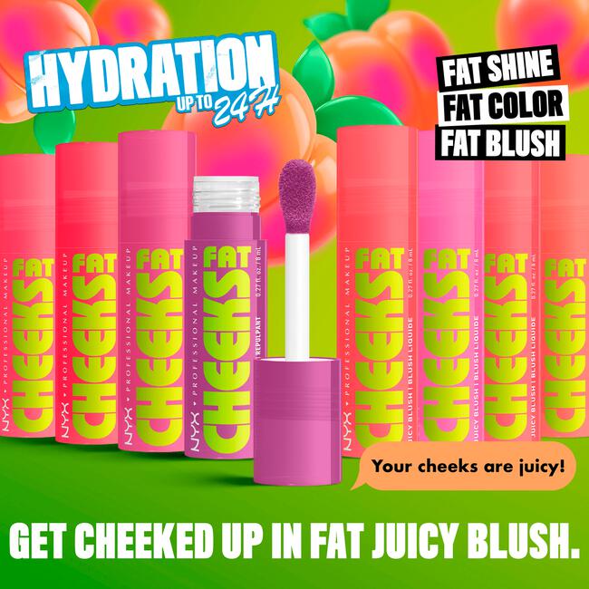 NYX Fat Cheeks Blush Fig Fizz