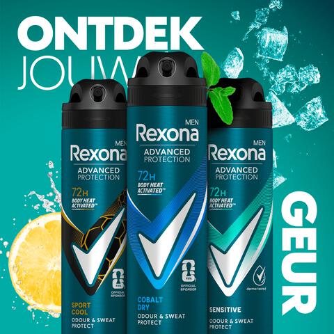 Rexona Men Advanced Protection Cobalt Dry Deodorant Spray 150 ML