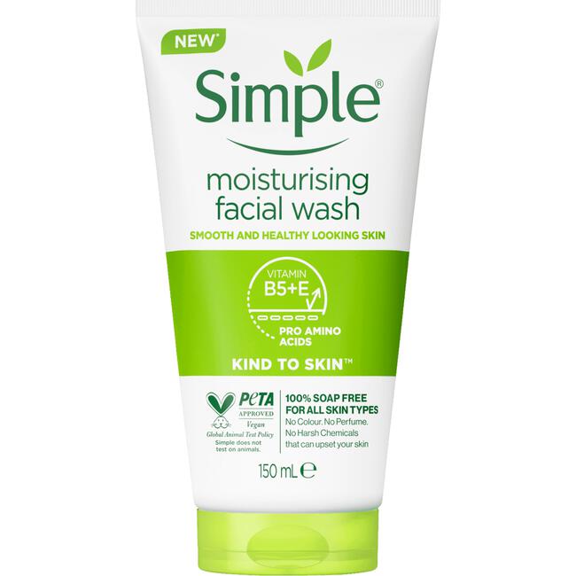 Simple Kind to Skin Moisturising Facial Wash 150 ML