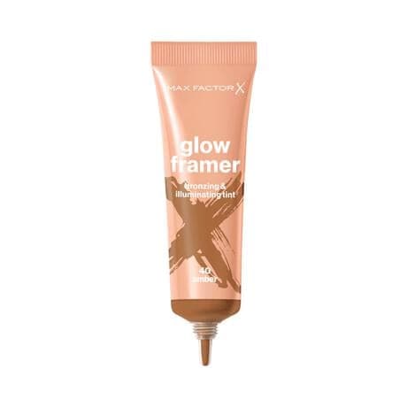 Max Factor Glow Framer bronzer en highlighter - Bruin - 40 Amber