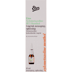 Etos Xylometazoline HCl Menthol 1 MG/ML Neusspray