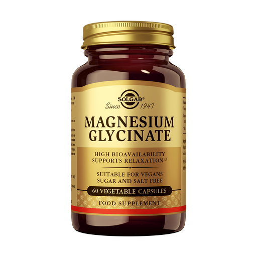 Solgar magnesium glycinaat 60 caps