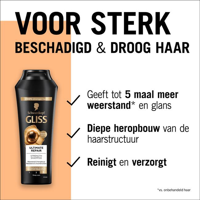 Gliss Shampoo Ultimate Repair 250 ML