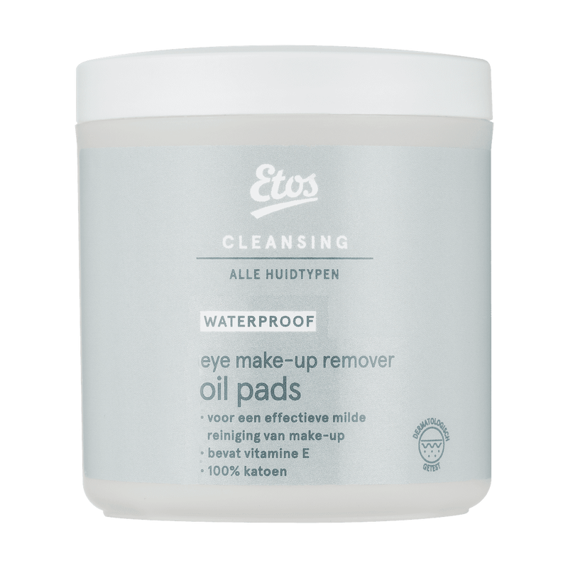 Etos Eye Make-Up Remover Olie Pads 100 stuks