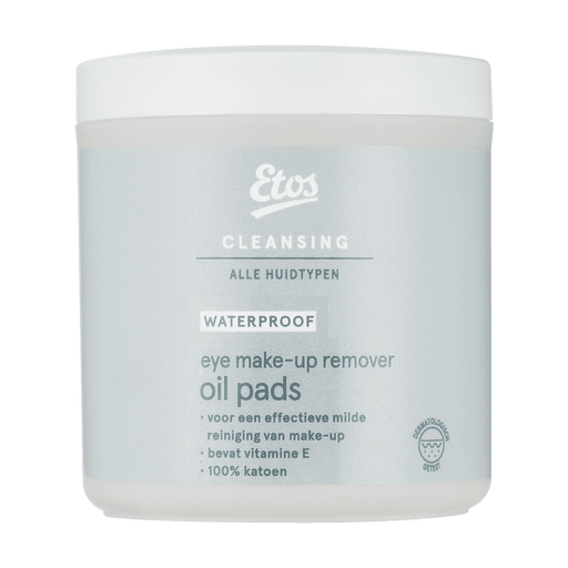 Etos Eye Make-Up Remover Olie Pads 100 stuks