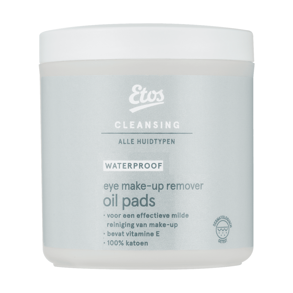 Etos Eye Make-Up Remover Olie Pads 100 - 100 stuks