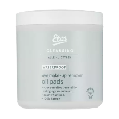Etos Eye Make-Up Remover Olie Pads 100 stuks