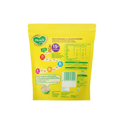 Olvarit Multigranen & Maisvlokken Babypak 15 maanden