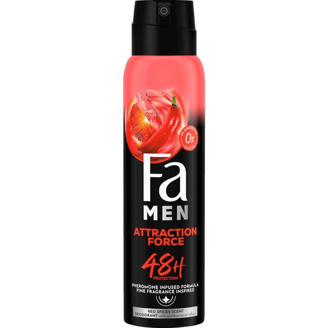 Fa Men Attraction Force Deodorant Spray 150 ML