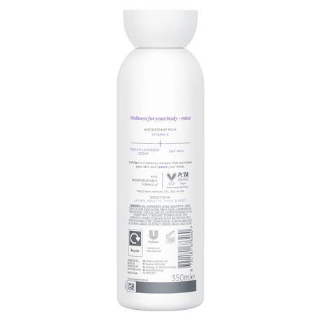 Dove Body+Mind Lavender & Oat Milk Body Wash 350 ML