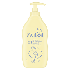 Zwitsal 2In1 Shampoo & Zeepvrije Wasgel 400 Ml