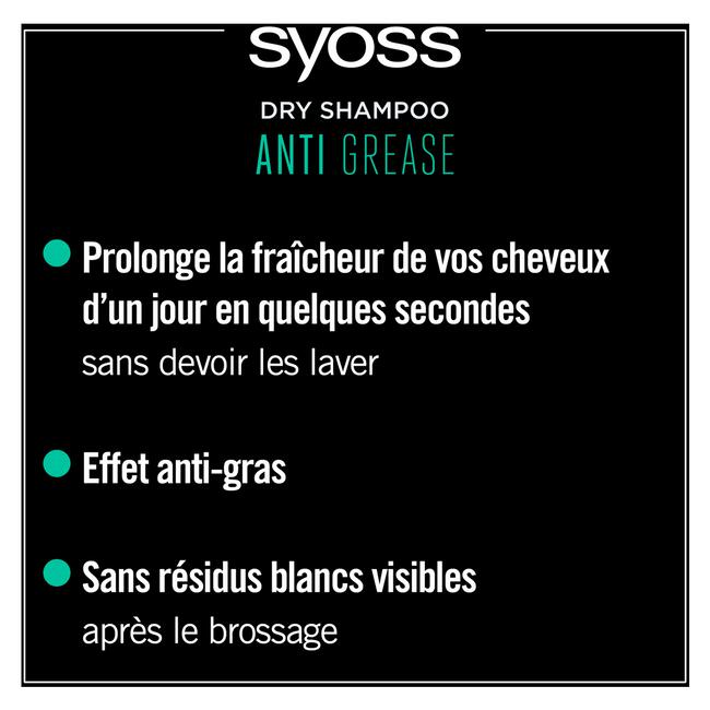 Syoss Invisible Hold Anti Grease Droogshampoo 200 ML