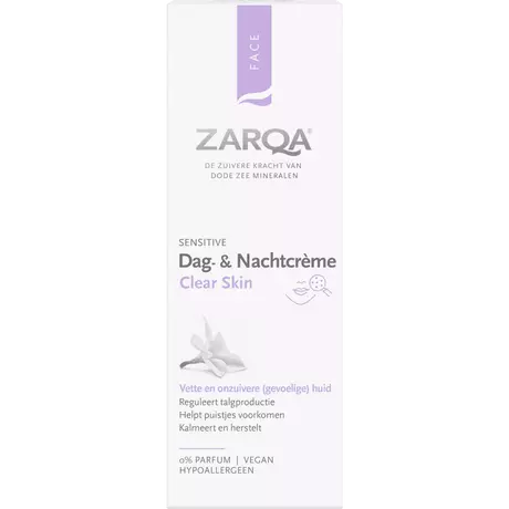 ZARQA Clear Skin Dag- en Nachtcrème 75 ML
