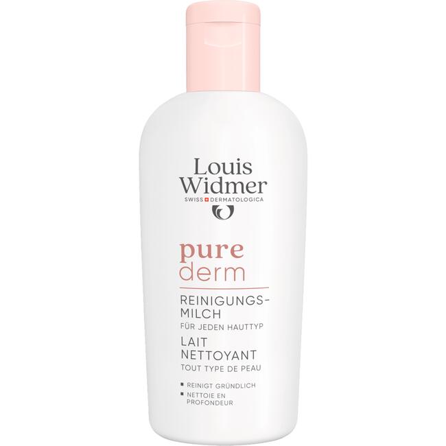 Louis Widmer Purederm Reinigingsmelk Licht Geparfumeerd 200 ML