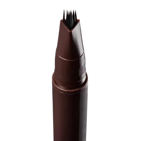 Trouble Maker Fluffer Brow Brush Natural Brow Pen Dark Brown