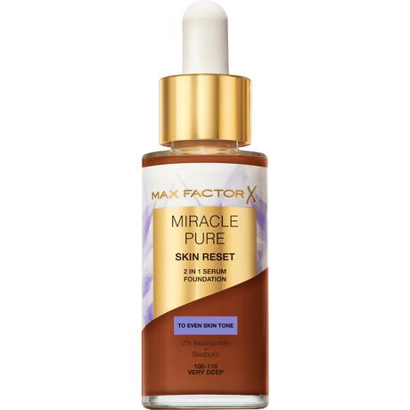 Max Factor Miracle Pure Serum Foundation 100-110 Very Deep 30 ML