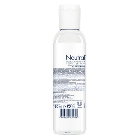 Neutral Baby Parfumvrij Huidolie Huidverzorging 150 ML