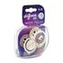 Difrax LOVI Dynamic Fopspeen 6-18M Night & Day Girl 2 stuks