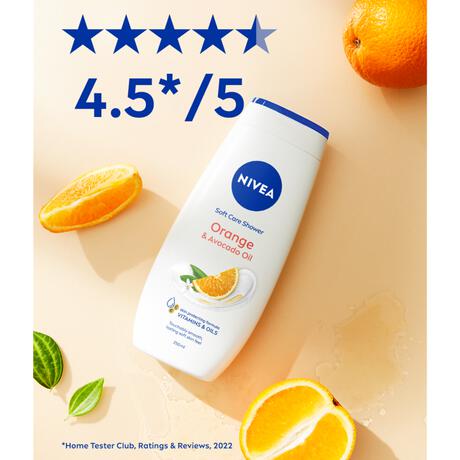 NIVEA Orange & Avocado Oil Douchecrème 250 ML