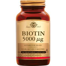 Solgar Biotin 5000 mcg 50 capsules