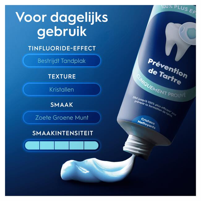 Oral-B Professional Tandsteencontrole Reinigingskristallen Tandpasta - 75 ML
