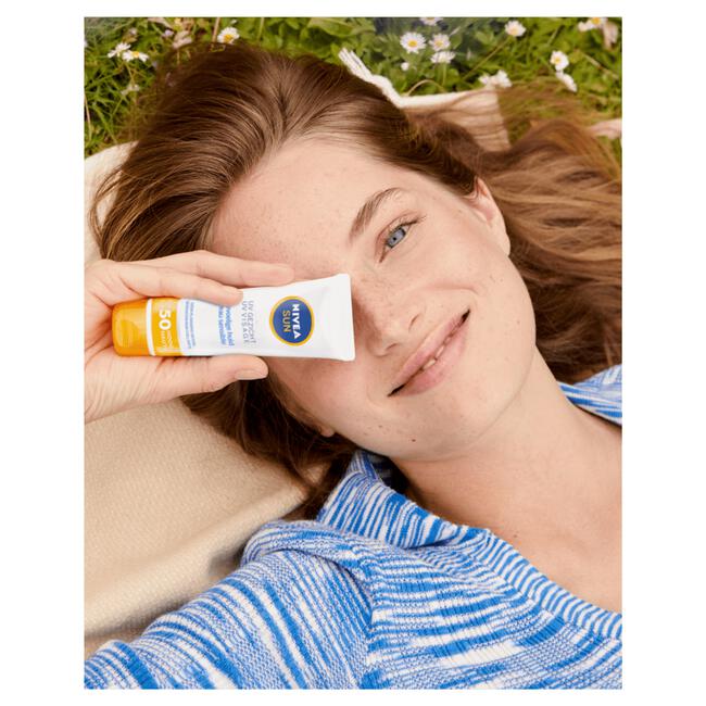 NIVEA SUN Gezicht Zonnebrandcrème Sensitive SPF 50 50 ML